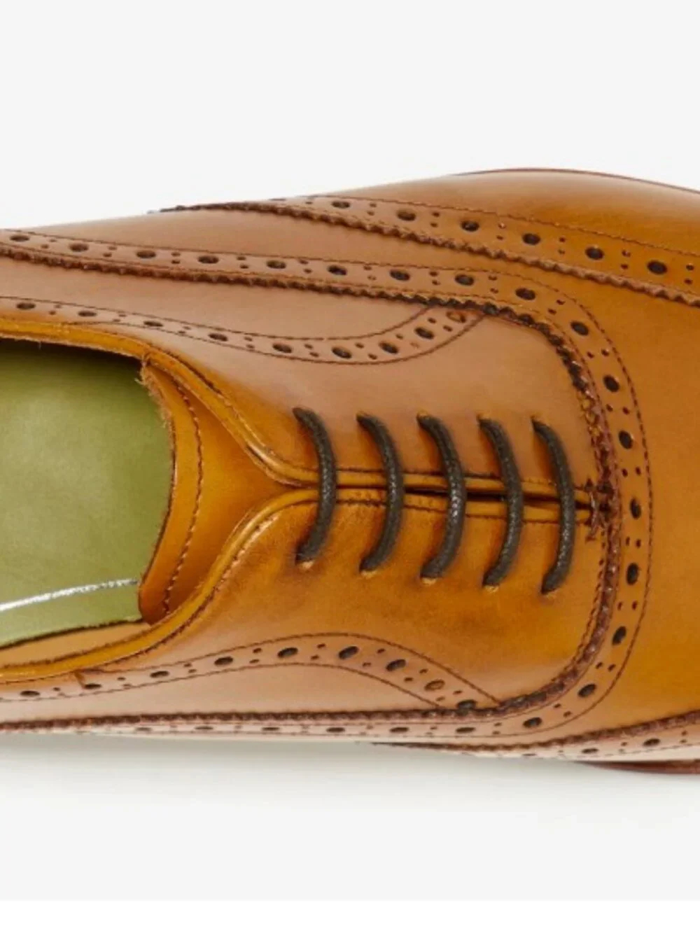 Oliver Sweeney Aldeburgh Tan Oxford Brogues - Size 13